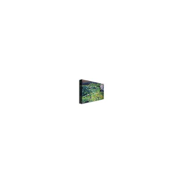 David Lloyd Glover 'Waterlillies Huntington' Canvas Art,30x47